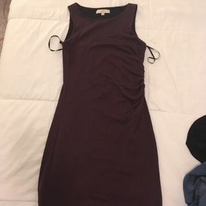 Work dress. Burgundy. Size m